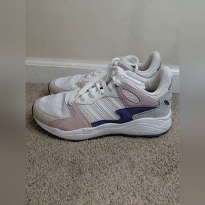 Adidas Women's Size 9.5 White and Pink Sneakers
